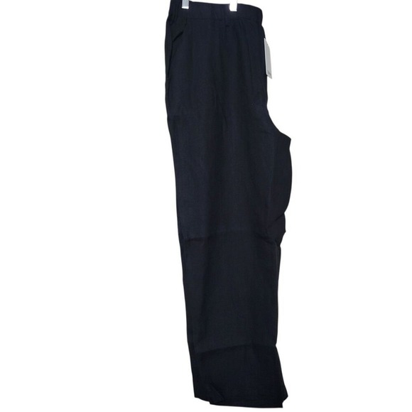 Quince Womens 100% European Linen Pants New XL Neutral Capsule Wardrobe 25" Ins. - Picture 11 of 12